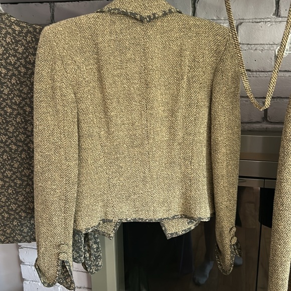 Rare Vintage Collectors Piece Edgar Vos Three Piece Suit with Purse - Picture 5 of 12